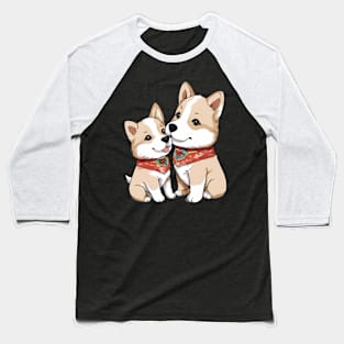 akita inu puppy Baseball T-Shirt